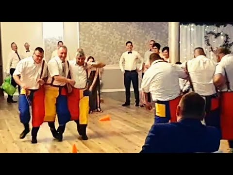 Szalony wyścig weselny - Potrójne szeregowe spodnie ruszyły do Ataku! Zabawa wymiatała..Zespol Romi