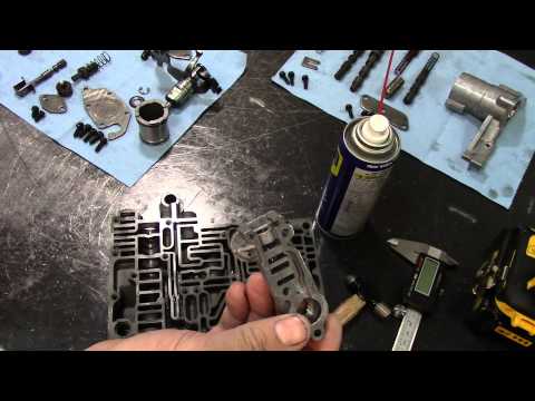 48-RE Transmission - Valve Body Kit installation