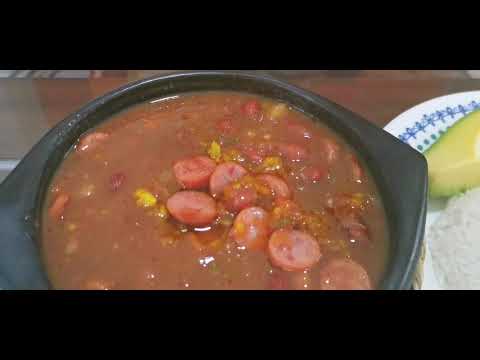 Frijoles estilo colombiano