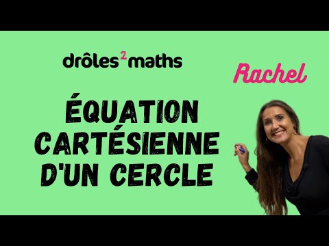 Replay Cours 1ère - Equation Cartésienne d'un Cercle