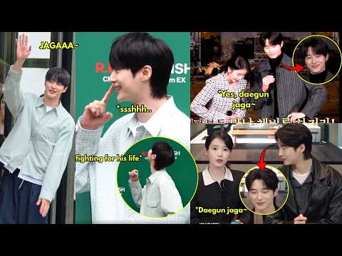 IU calling Byeon Wooseok &ldquo;Jaga&rdquo; so often that now he instantly gets shy whenever fans call him that😂