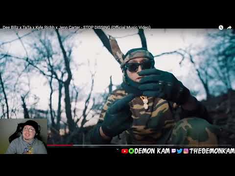 Demon Kam Reacts to Dee Billz x TaTa x Kyle Richh x Jenn Carter - STOP DISSING(Official Music Video)
