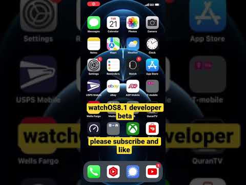 watchos 8.1 developer