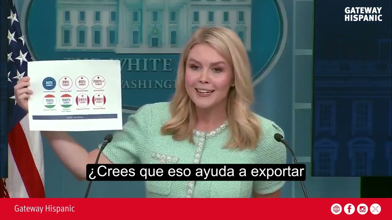 Karoline Leavitt: "Canada has been ripping off the United States of America for decades"