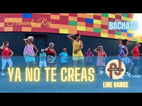 Ya No Te Creas ( Bachata ) Baile en Línea 🔸 Line Dance 🔸 Ballo di Gruppo 🔸 Choreography
