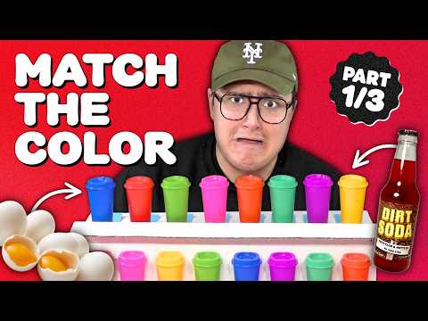 Match The Cups OR Drink What’s Inside (2026) | Part 1