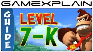 Donkey Kong Country Returns 3D: Treacherous Track 7-K (Puzzle Pieces, KONG Letters Guide)