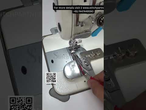 How to Use F113 Folder on Industrial Sewing Machine #sewingtutorial #viralvideo #viral