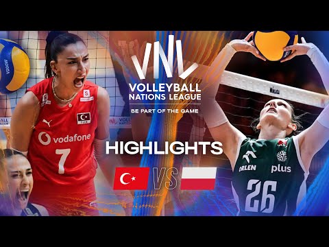 Türkiye 🇹🇷 vs. Poland 🇵🇱 - Highlights | Week 1 | Women's VNL 2025