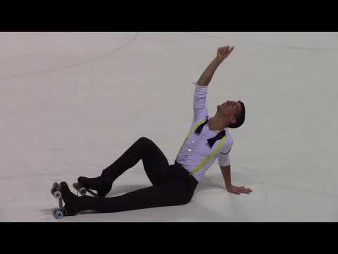 World Roller Games. Nanjing 2017. Llorenç Alvarez Caballero. Disco corto