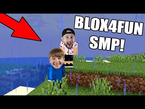 WE STARTED A NEW MINECRAFT BLOX4FUN SMP SERVER!