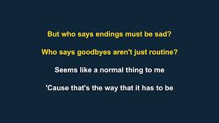 Download lagu Maybe Happy Ending - The Way That It Has to Be - Karaoke mp3