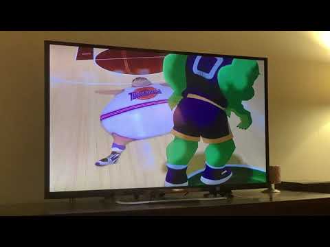 Funny part of space jam