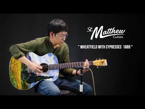 Review l St. Matthew Van Gogh Series "The Wheat Field with Cypresses"