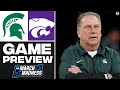 2023 NCAA Tournament: No. 7 Michigan State  vs No. 3 Kansas State GAME PREVIEW | CBS Sports