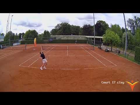 Slamstox College Tennis Showcase 2023 - Niek Veldkamp vs. Lloyd Koster