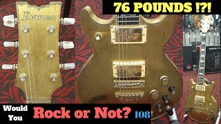 Video thumbnail for 76 Pound Solid Brass Guitar! | 1979 Ibanez Artist 2622 | Would You Rock or Not? 108 by The Trogly's Guitar Show