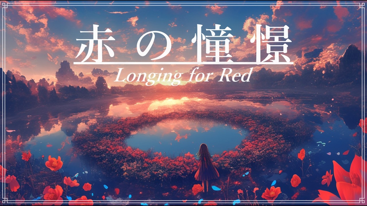 【幻想音楽／Fantasy Sounds】赤の憧憬《60min》【睡眠/勉強/作業用BGM/ピアノ(piano)BGM】