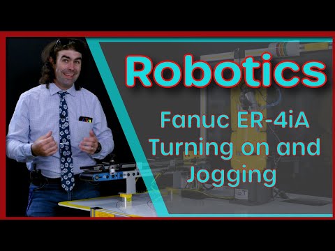 Fanuc ER-4iA, Turning On and Jogging In Joint