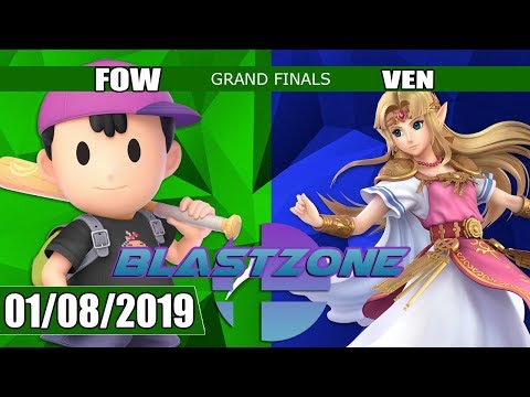PSG Blastzone: FOW (Ness) vs Sugoi | Ven (Zelda) - Grand Finals