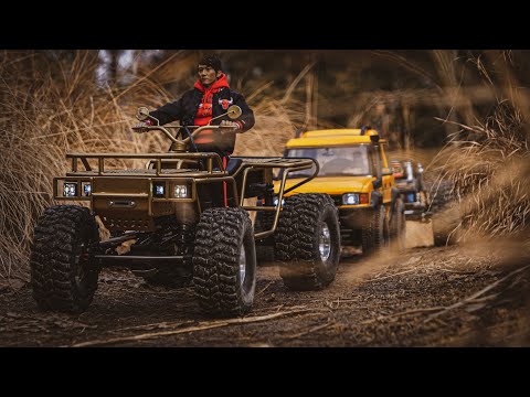 RC Car Group Trail Pajero l ATV l R1 l DC1 l TRX4 Defender l Bronco l Gladiator l 4x4 off road