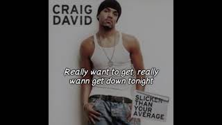 Craig David - Hands Up In The Air (Lyrics Video)