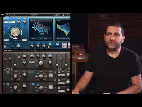 Waves Codex Wavetable Synth Demonstration with Yoad Nevo