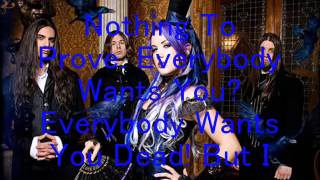 The Agonist- Everybody Wants You (Dead) LYRICS