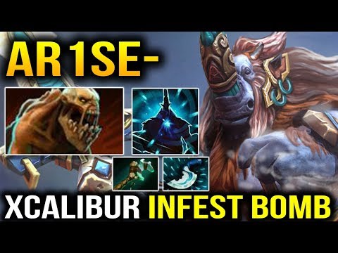 Ar1sE- Magnus ft Xcalibur Naix Infest Bomb Dota 2