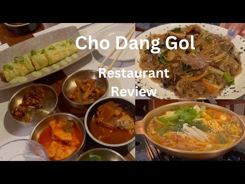 Cho Dang Gol: Korean Restaurant Review in K-Town, NYC