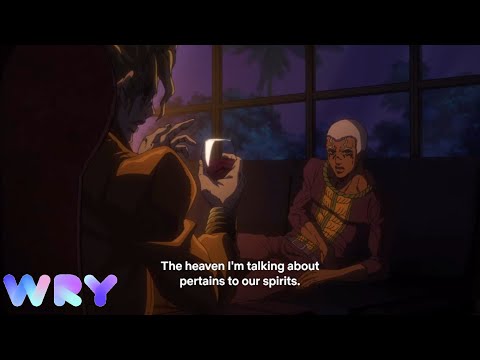 Father Pucci meets Dio STONE OCEAN