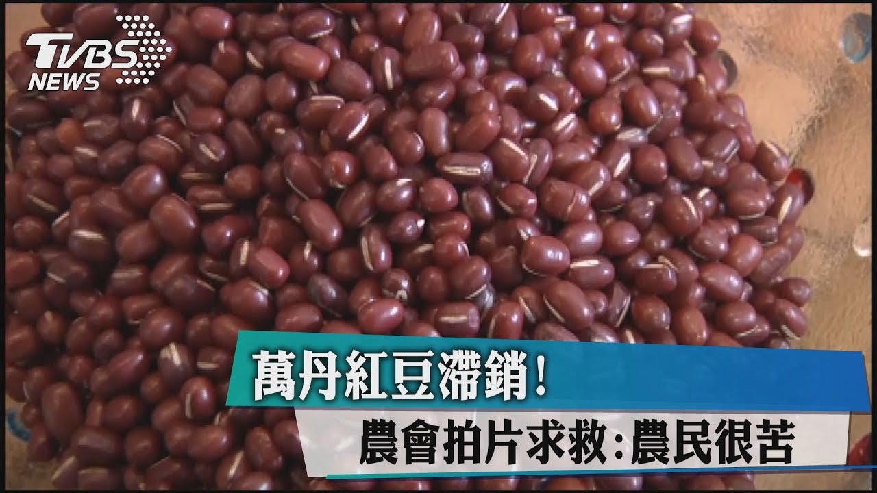 萬丹紅豆滯銷!農會拍片求救:農民很苦
