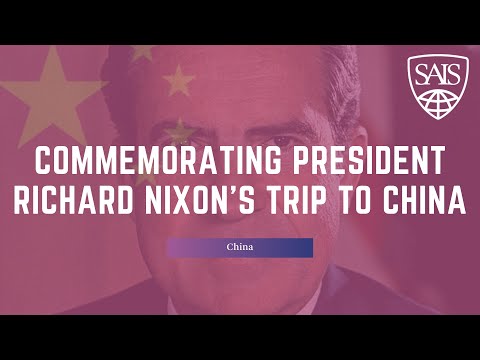 Comemorando o 50º aniversário da viagem do presidente Richard Nixon à China