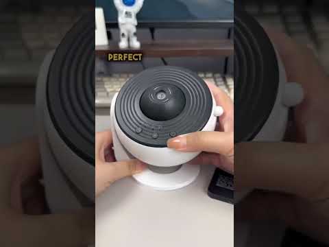 Night Light Galaxy Projector Starry Sky 360 Rotate Planetarium Lamp For Kids Bedroom #trending