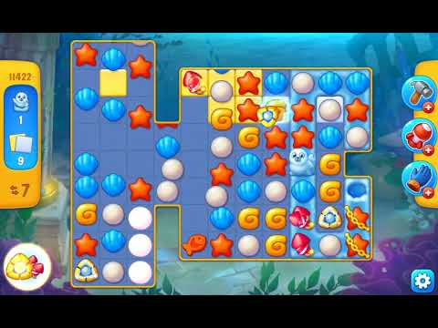 Fishdom Easy Level 11422 (with ingame lightning booster) @choraelmin