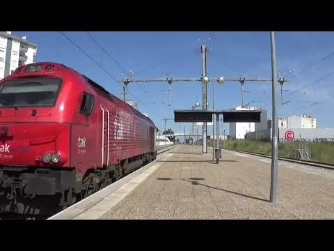 Takargo 6003 com comboio nº 98206 (chegada)