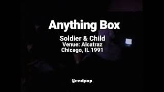 Anything Box | Soldier &amp; Child | #Live from #Alcatrazz #Chicago #1990s #synthpop #newwave #Abox