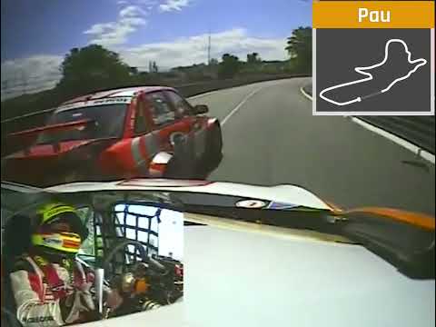 Onboardlap and CRASH Streetcircuit de Pau-Ville in my WTCC SEAT 2009