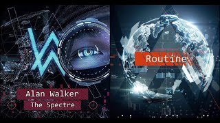 THE SPECTRE&#39;S ROUTINE (mashup) - Alan Walker - David Whistle
