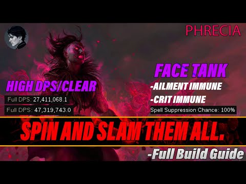 TANK AND DESTROY THE JUICY ENDGAME - Tectonic Slam Cyclone Commander | POE Phrecia Full Build Guide