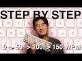 How To Type Faster Tips For Every Stage 0 50 100 150 WPM