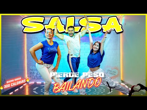 Lose WEIGHT Dancing SALSA Dance Workout🔥 Cardio FAT BURNING