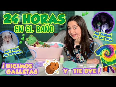 24 HORAS EN EL BAÑO 2022💦  / LARA CAMPOS