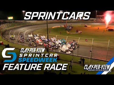 Sprintcars | CPV Speedweek - Warrnambool - 1st Jan 2024 | Clay-Per-View