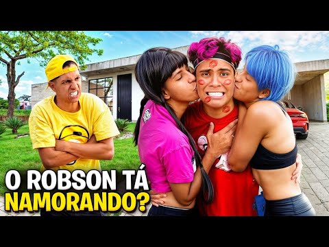 LEIA E LAURINHA DISPUTARAM PRA NAMORAR O ROBSON *Deu briga !