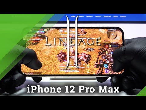 Lineage 2 Gameplay on iPhone 12 Pro Max – Game Test / FPS Checkup
