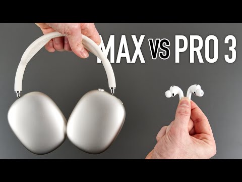 AirPods Pro 3 vs AirPods Max - Vergleich | Für wen lohnen sich welche mehr?