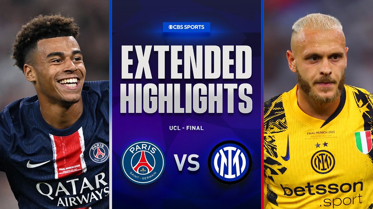 PSG vs. Inter: Extended Highlights | UCL Final | CBS Sports Golazo