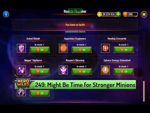 Let's Play Hero Wars 249: Might Be Time for Level 130 Minions