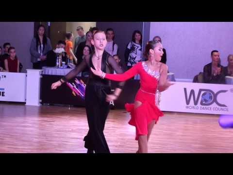 Afonin Arseniy - Shlyakhtina Stanislava Nevsky Ball Junior-1 Latin Samba